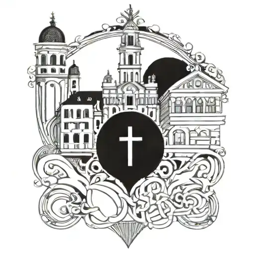 Combine Elements Of Croatian Architecture With Christian Symbols In A Unique Design