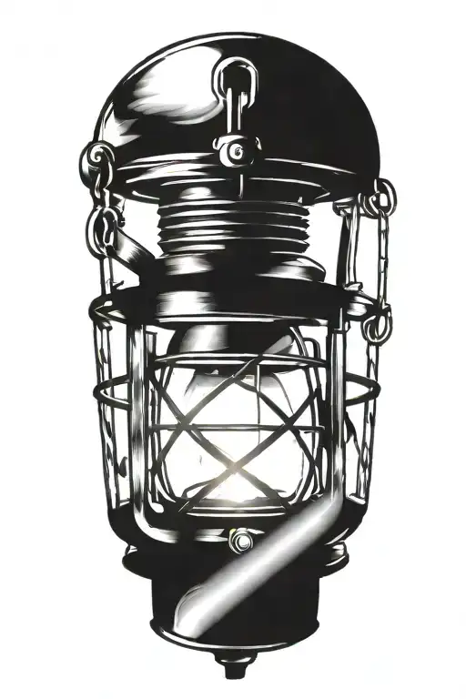 Old Kerosene Lantern