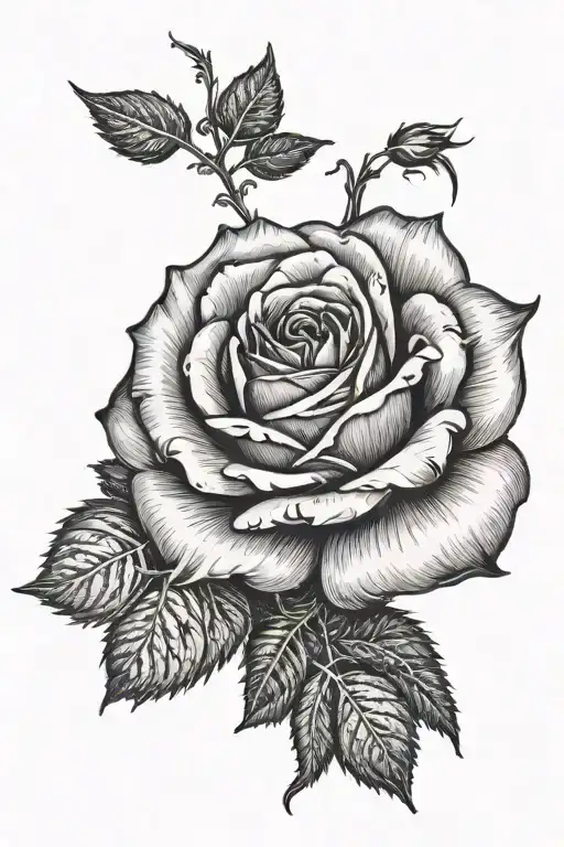 Complete Rose With Date