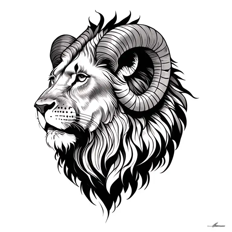 Lioness Lion Ram