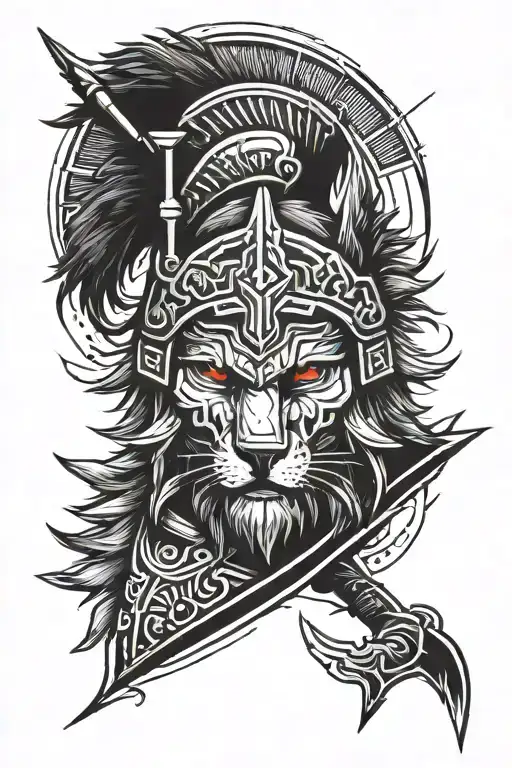 Spartan Warrior X Wolf