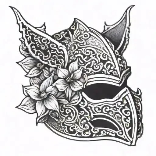 Orchid Knight Helmet