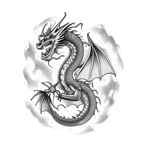 Dragon Traditional Style Chest