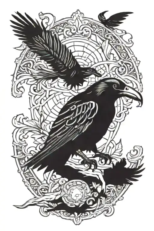 Ottoman Empire And The Miner And The Raven