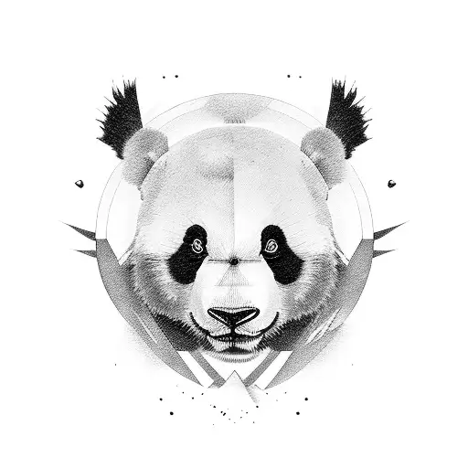 Panda Silueta