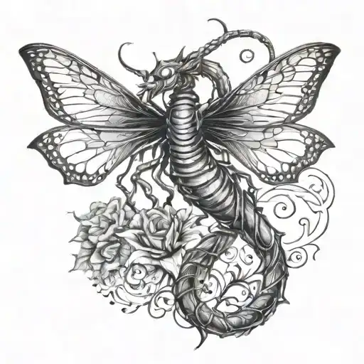 Give Me A Mix Of Scorpio And Virgo In A Realistic Effect