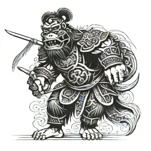 Kong Chinese Warrior