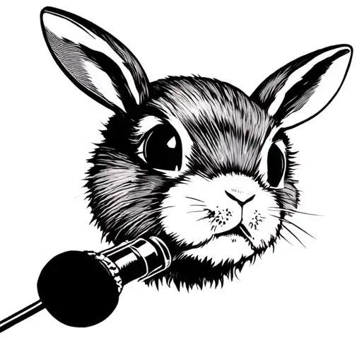 Singing Bad Bunny Logo