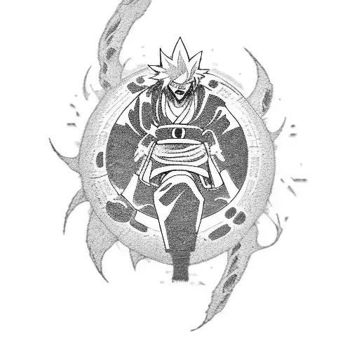 Jiraya Sensei From Naruto