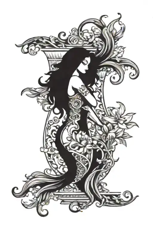 Aquarius Zodiac Sign Vase