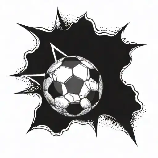 Soccer Ball And Star