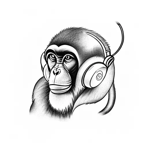 Monkey Headphones Forrest
