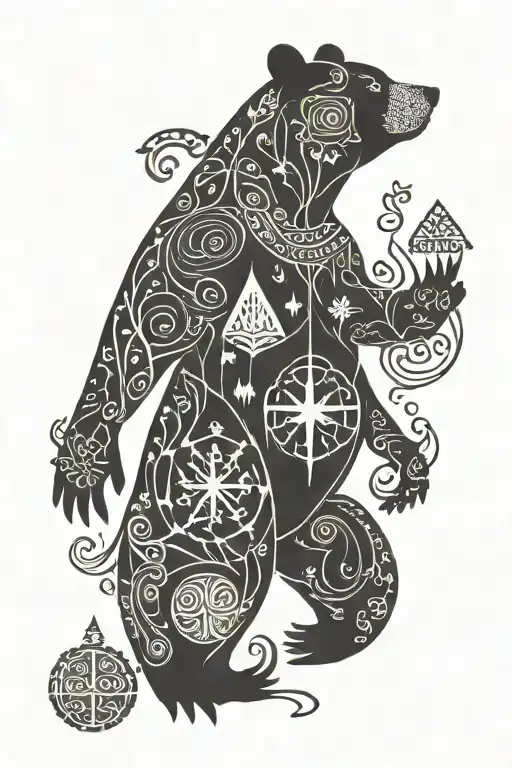Scandinavian Symbols Spiritual Symbols Bear