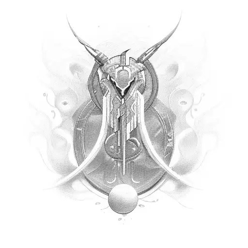 Infinity Symbol With A S And An A