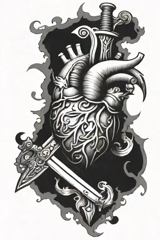 One Sword In A Human Heart