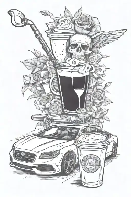 Dopamine And Modified Cars Also Coffee And Cocktails For Man