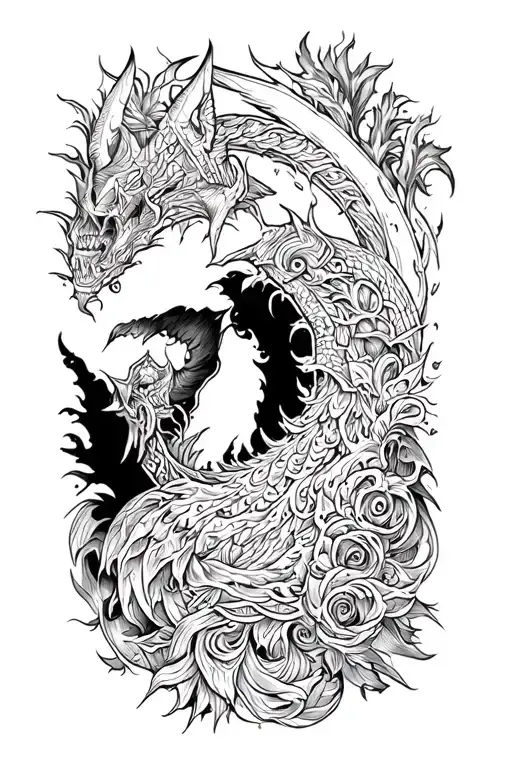 Nord Mythology Lower Right Arm Sleeve