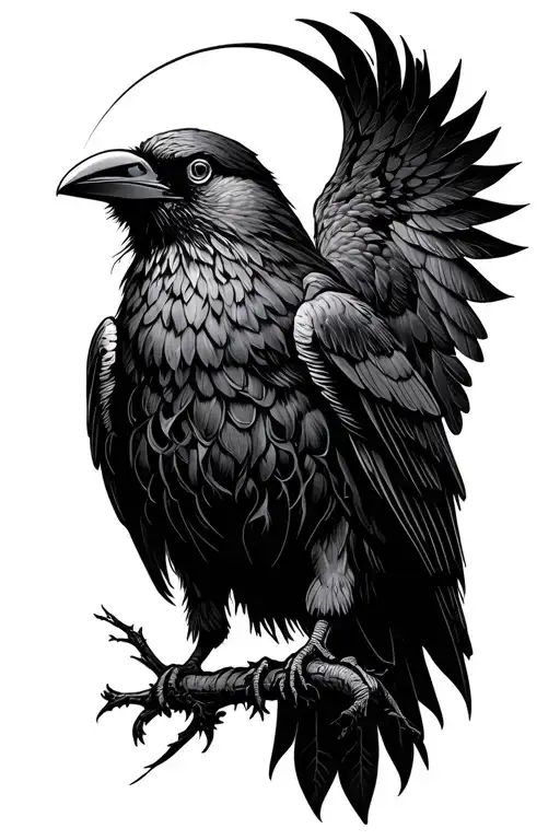 Nord Mythology Crow