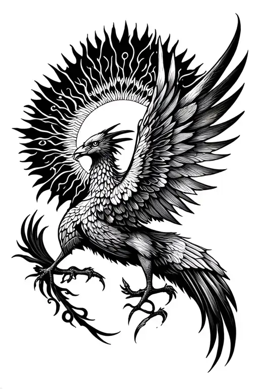 Phoenix Flying Sun