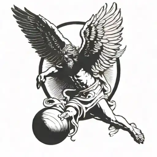 Icarus Holding The Sun