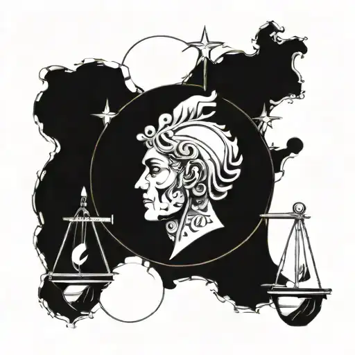 A Historical Figure Or Symbol Related To The Zodiac Signs Of Libra And Virgo