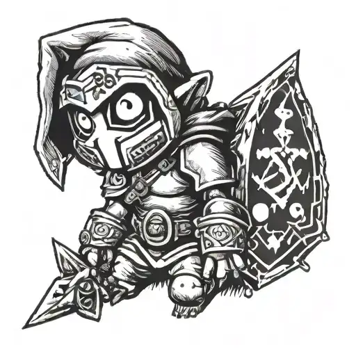 Shy Guy Zelda Ocarina Of Time