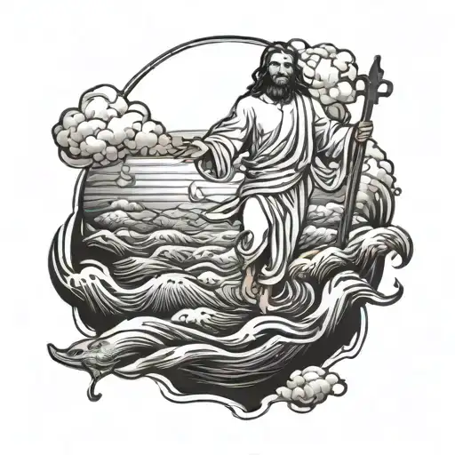 Jesus Walking On Water