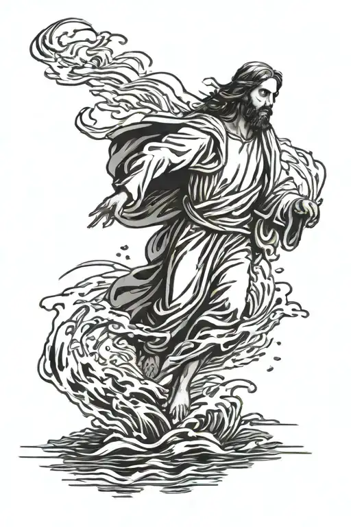 Jesus Walking On Water