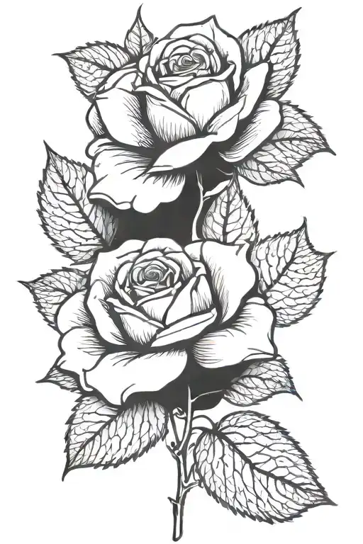 Rose With 4 Leaves