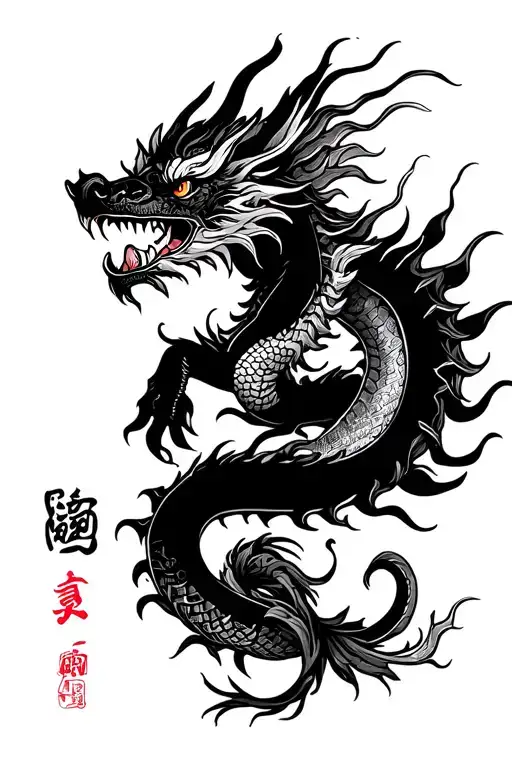 A Small Chinese Dragon Wrapped In Hand