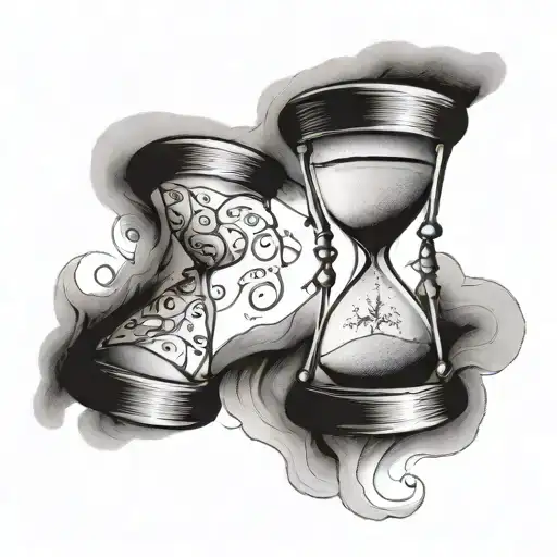 Sanduhr Hourglass With Hidden