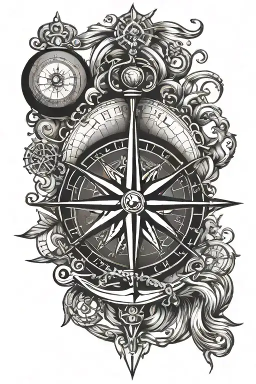 Compass And Anchor