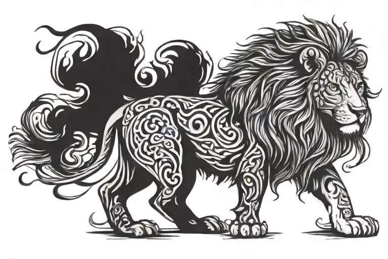 The Lion Becomes King By Himself