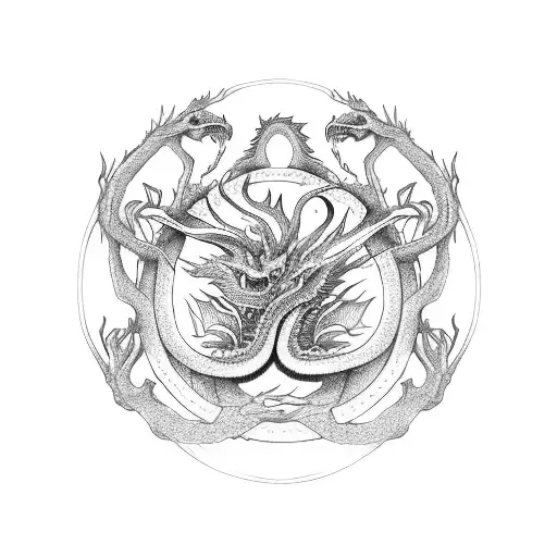 Tree Dragon Ouroboros