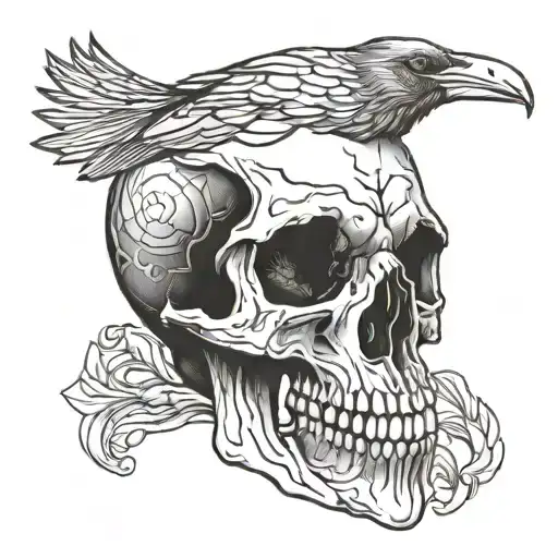 Crow Skull