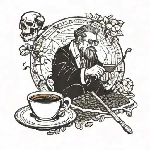 A System Analyst Casting Spells With A Wand Made Of Coffee Beans