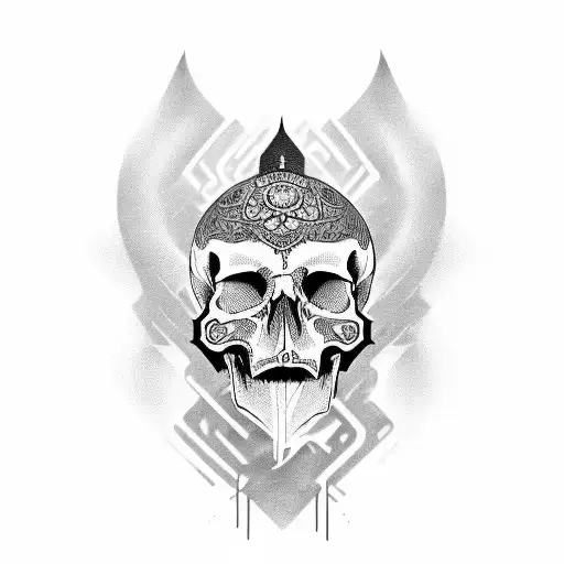 Julius Caesar Skull Saint
