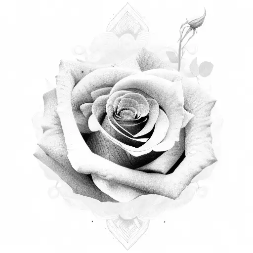 Rose With Sofia's Name In It