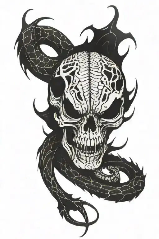Cobra Spider Skull