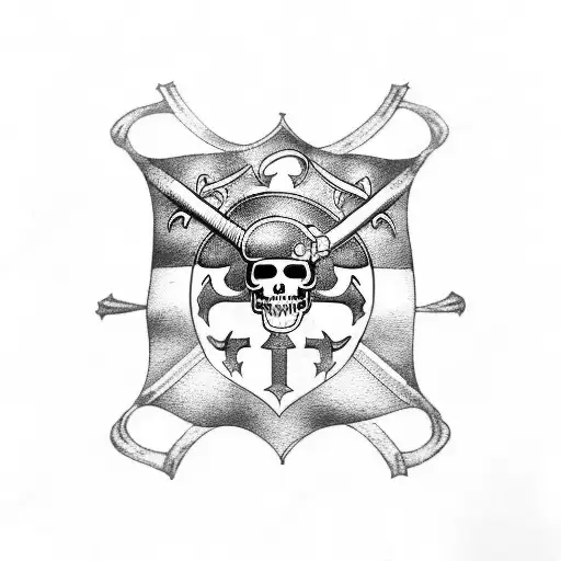 Circuit Board Pirate Flag