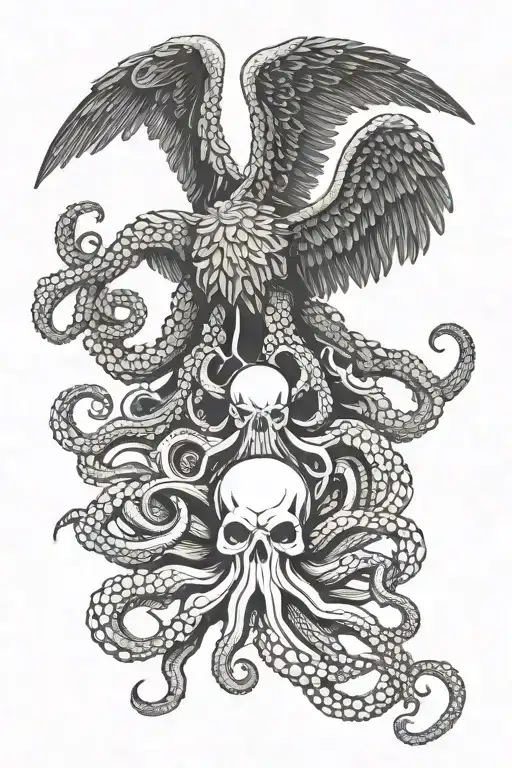 Octopus And Eagle