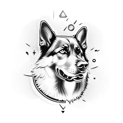 Zeus Greek Got With 2 German Shepherds