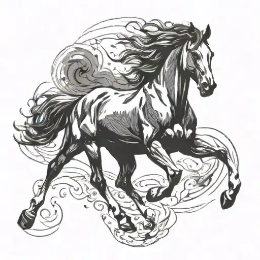 Horse Galloping