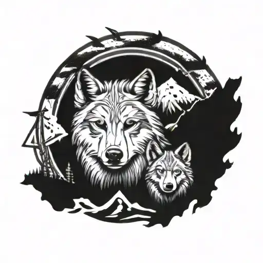 Wolf Pack Family Kids