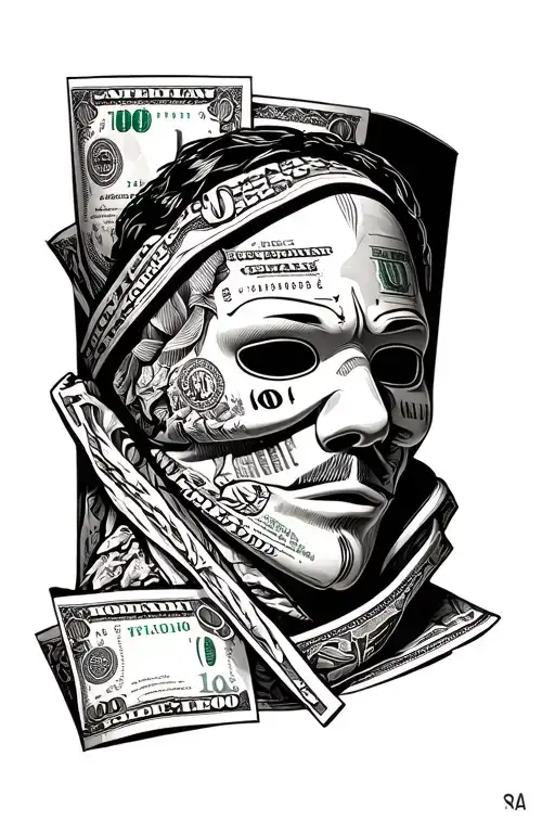 Ski Mask And Money