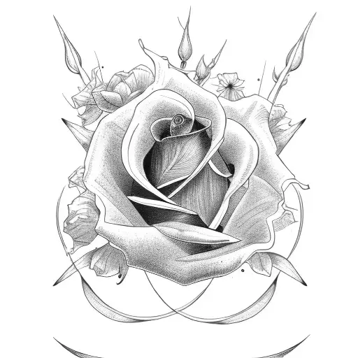 Combine A Bicycle With A Rose Of Sharon