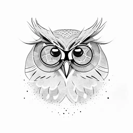 Owl With Shades