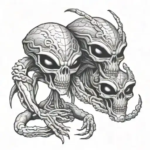 Aliens Having A Mexican