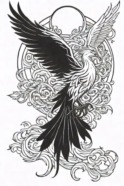 Pheonix Rising Sun