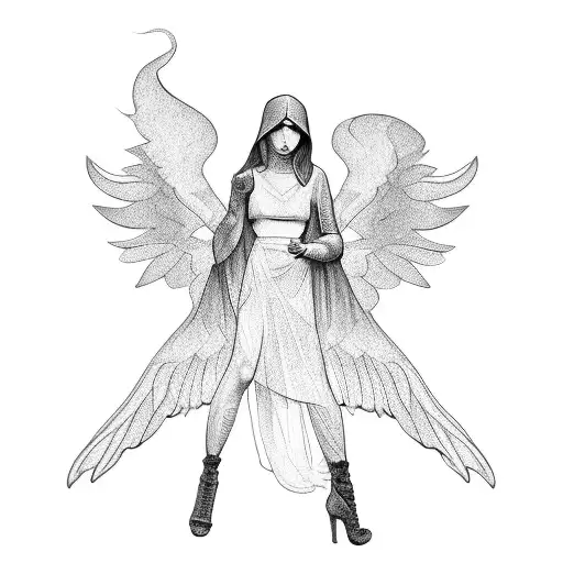 Person As An Angel